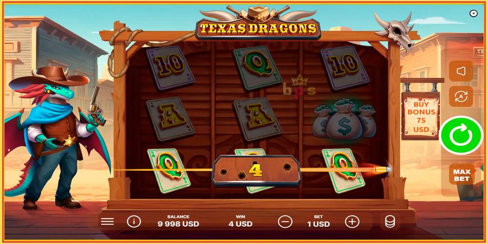 Игровой слот Texas Dragons