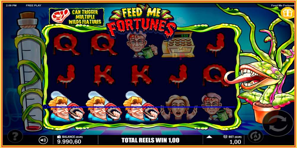 Игровой слот Feed Me Fortunes