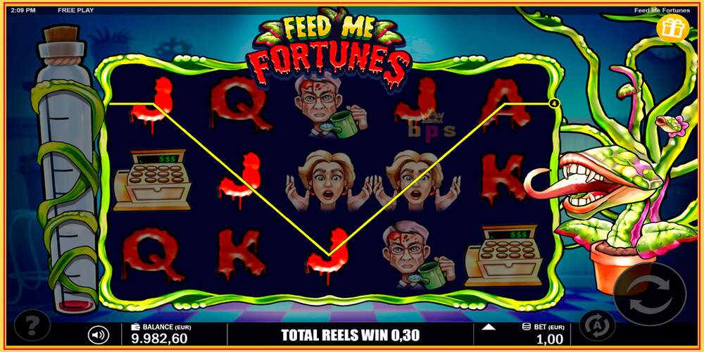 Игровой слот Feed Me Fortunes