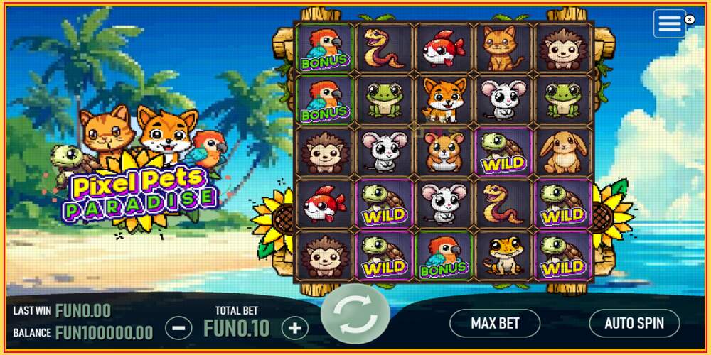 Spelslot Pixel Pets Paradise