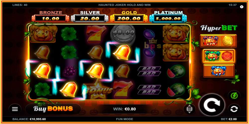 Spelslot Haunted Joker Hold and Win