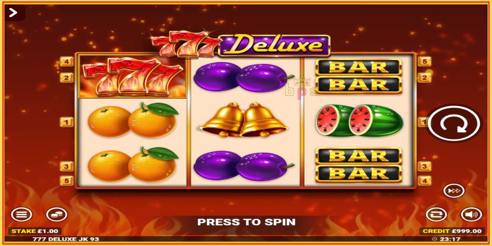 Игра слот 777 Deluxe Jackpot King