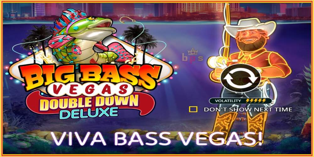 Игровой слот Big Bass Vegas Double Down Deluxe