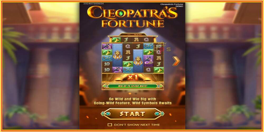 Игровой слот Cleopatras Fortune