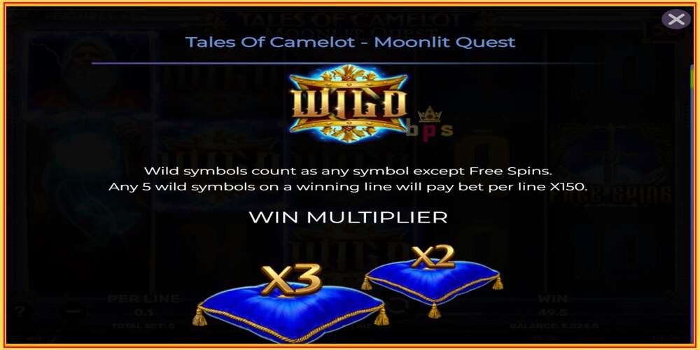 Игровой слот Tales of Camelot - Moonlit Quest