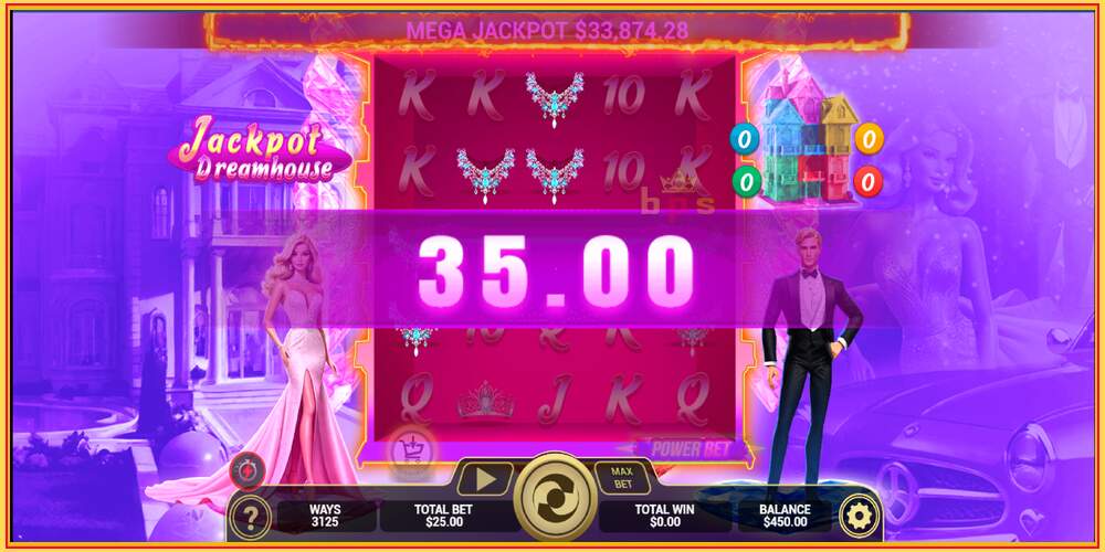 Игровой слот Jackpot Dreamhouse