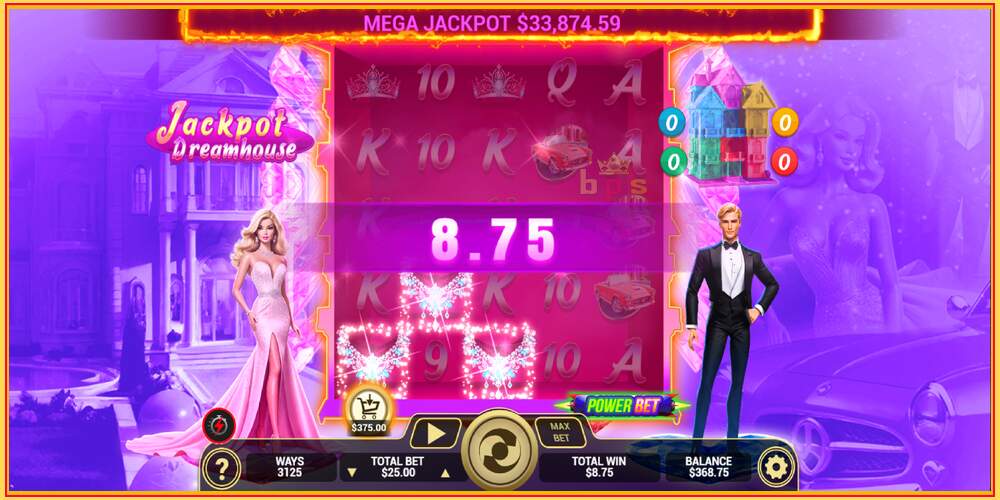 Игровой слот Jackpot Dreamhouse