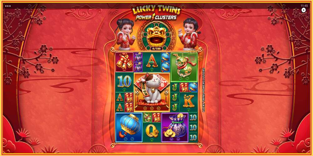 Игровой слот Lucky Twins Power Clusters