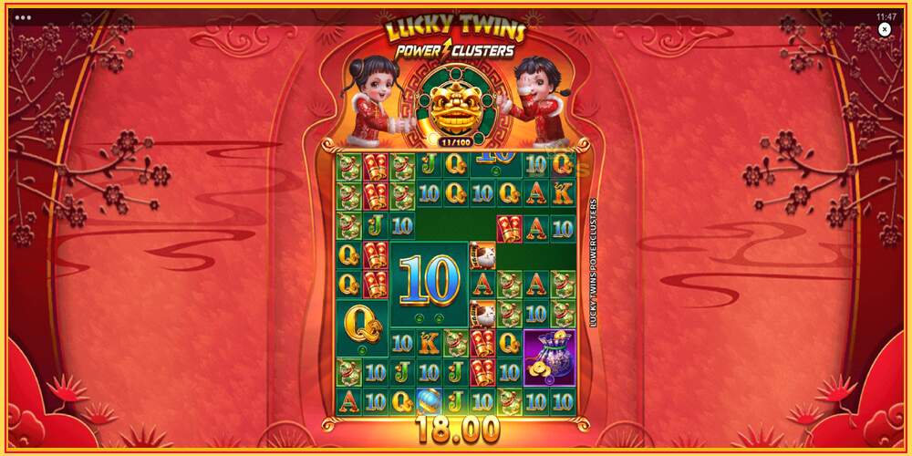 Игровой слот Lucky Twins Power Clusters