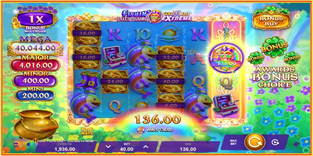 Игровой слот Fishin Pots of Gold: Gold Blitz Extreme