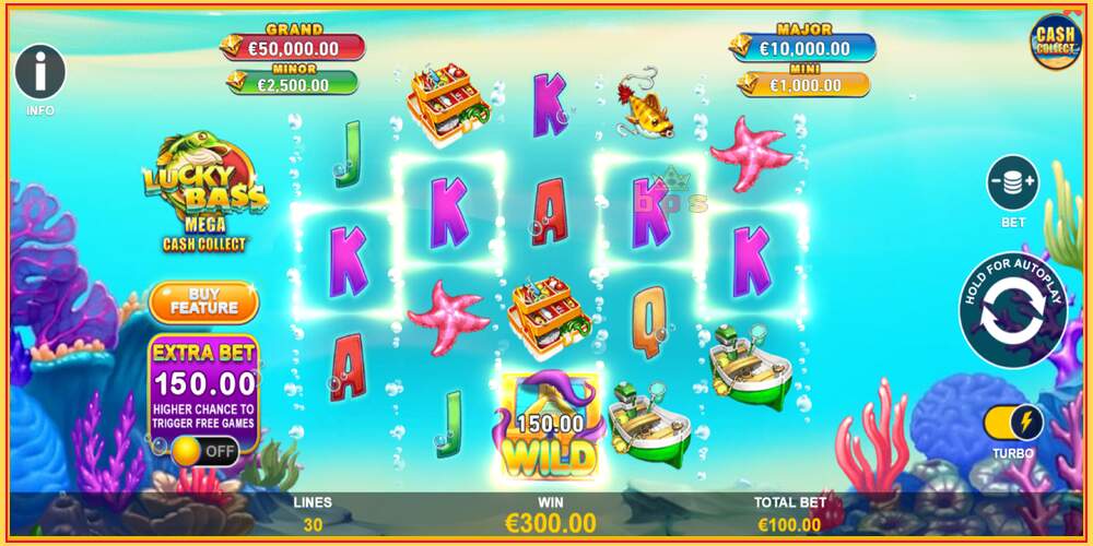 Игровой слот Lucky Bass Mega Cash Collect