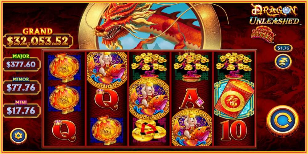 Игровой слот Dragon Unleashed - Prosperity Packets