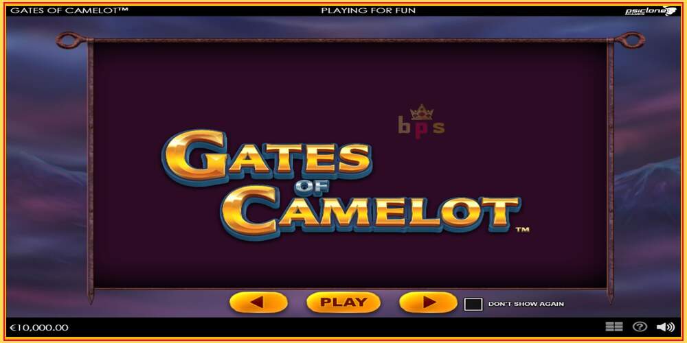 Игровой слот Gates of Camelot