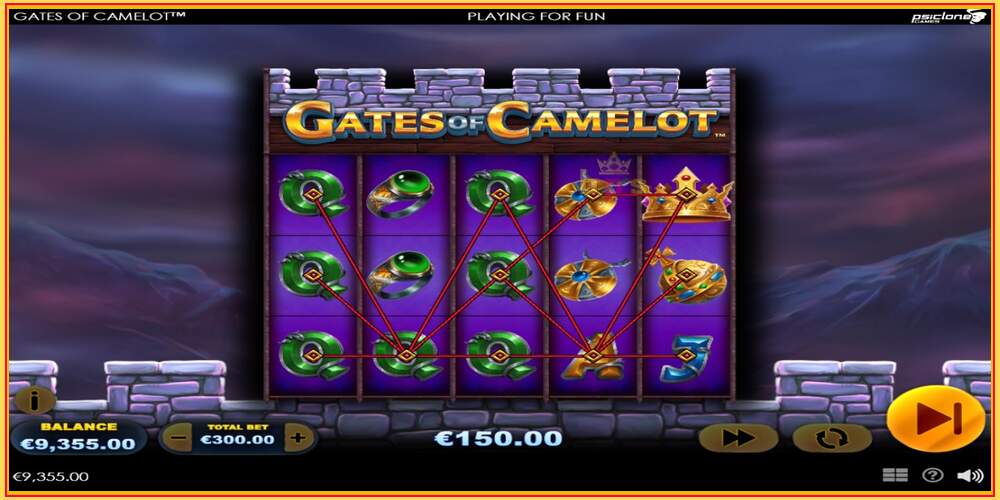 Игровой слот Gates of Camelot