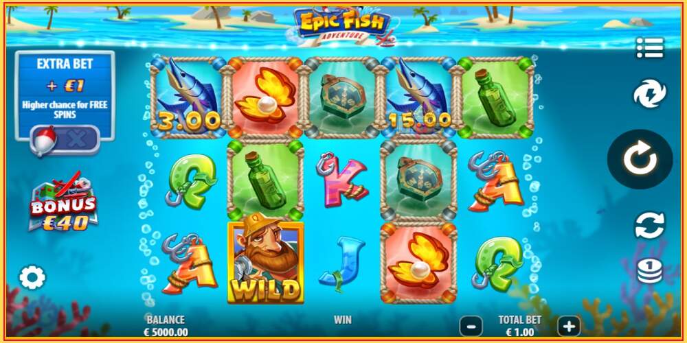 Игровой слот Epic Fish Adventure