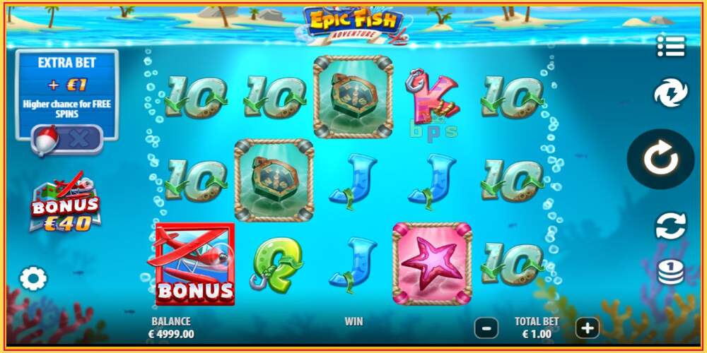 Игровой слот Epic Fish Adventure