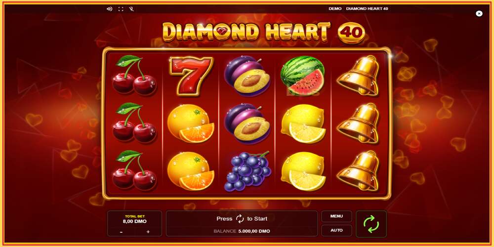 Игровой слот Diamond Heart 40