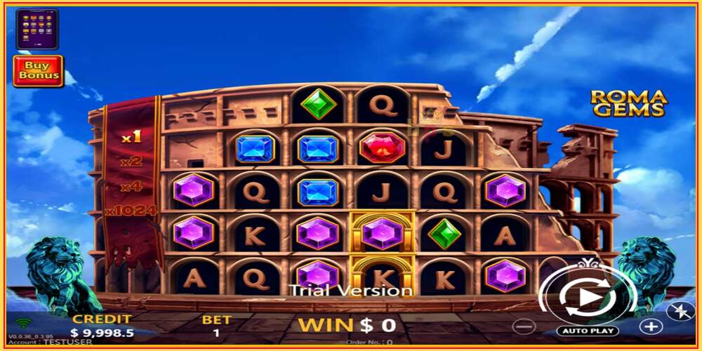 Игровой слот Roma Gems