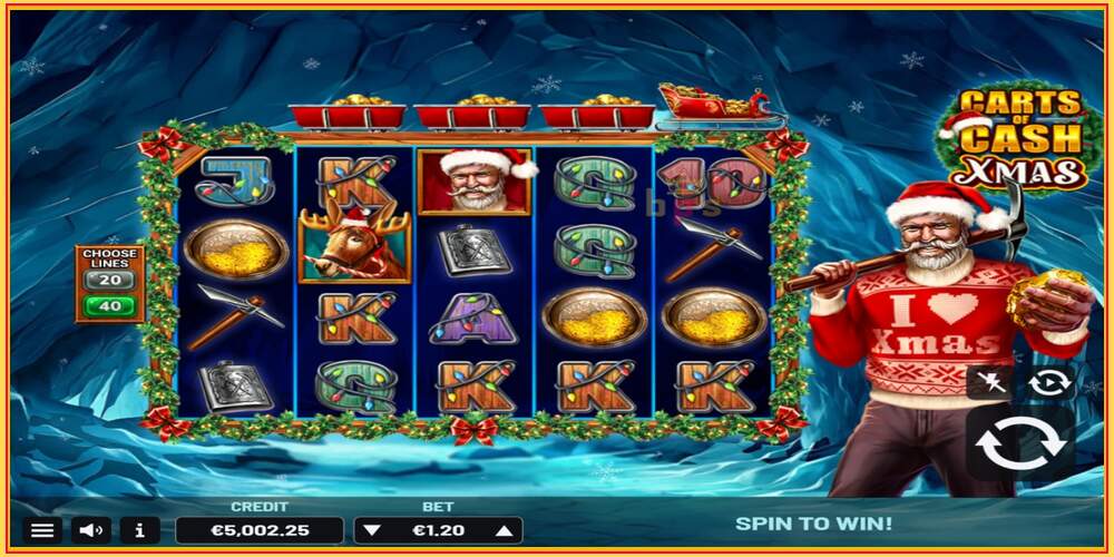 Игровой слот Carts of Cash Xmas