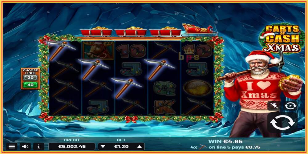 Игровой слот Carts of Cash Xmas