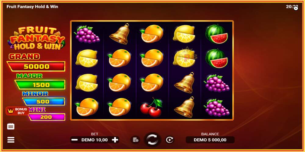 गेम स्लॉट Fruit Fantasy Hold & Win