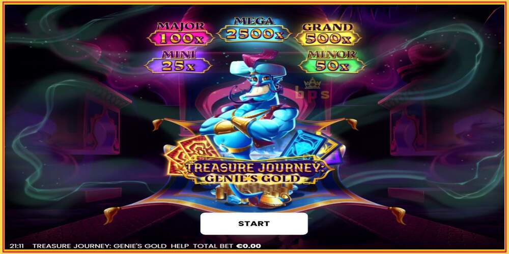 Игровой слот Treasure Journey: Genies Gold