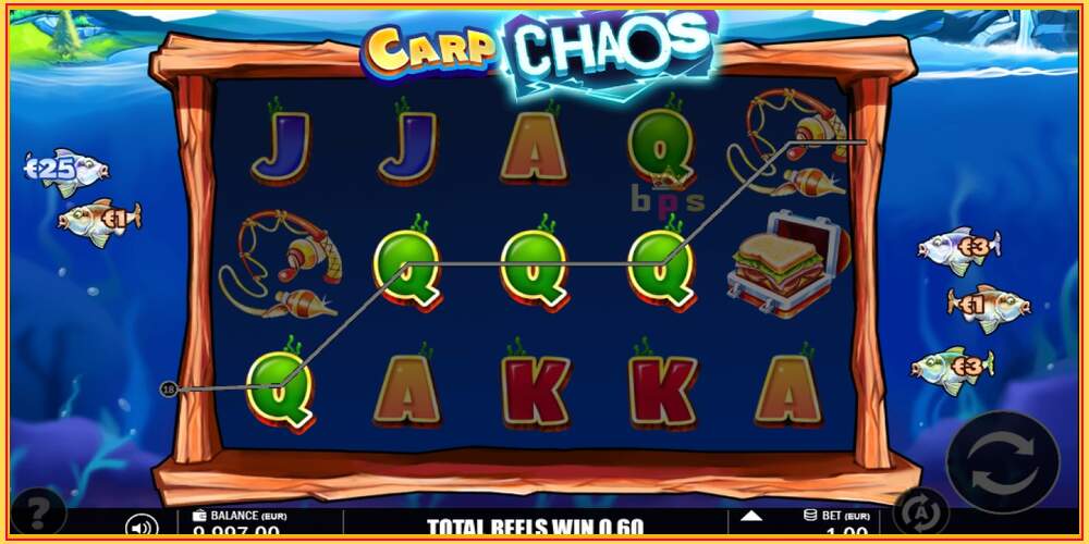 Игровой слот Carp Chaos