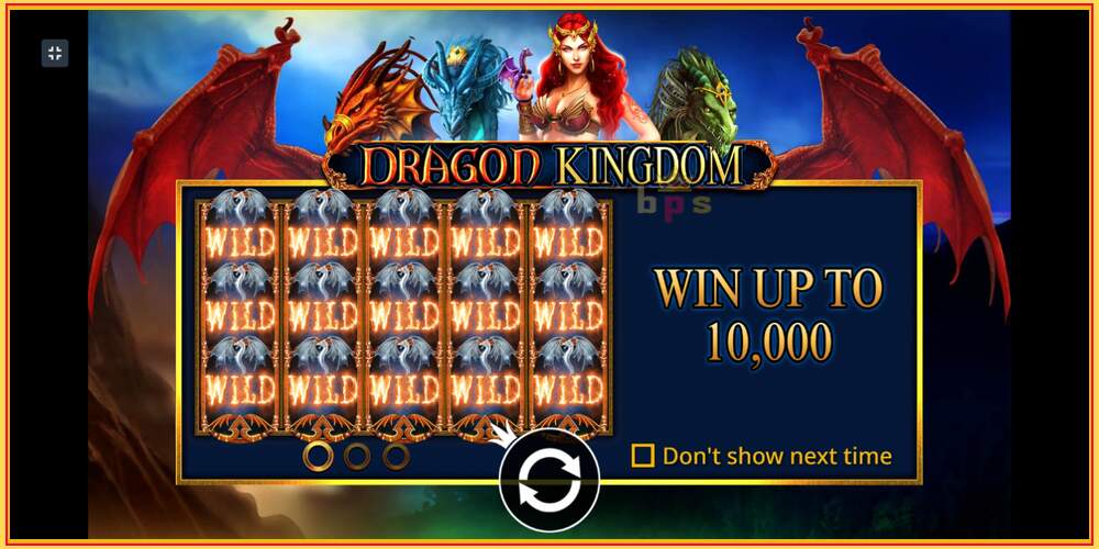 Slot permainan Dragon Kingdom