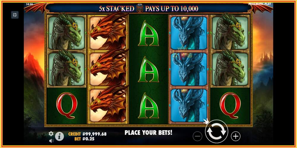 Slot permainan Dragon Kingdom