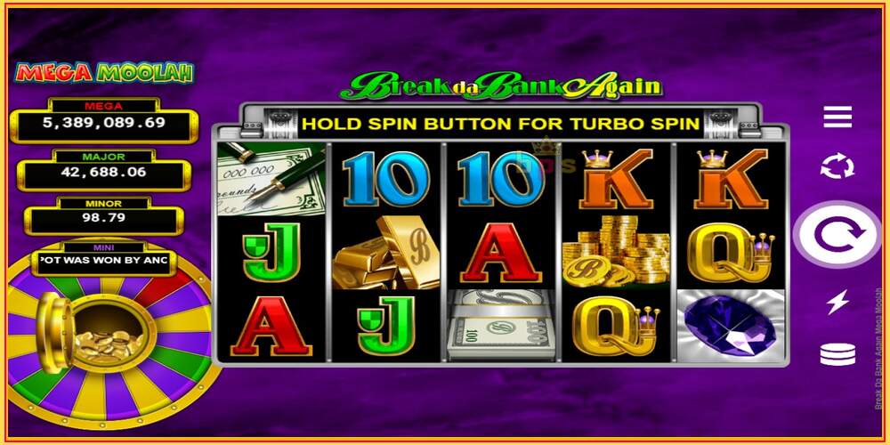 Игровой слот Break Da Bank Again Mega Moolah