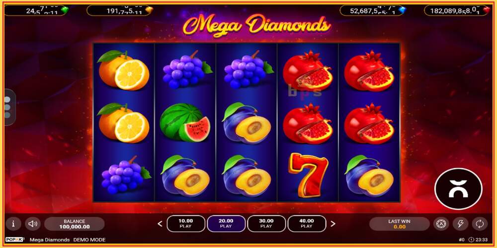 Spelslot Mega Diamonds