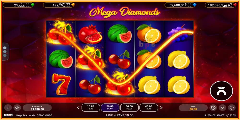 Spelslot Mega Diamonds