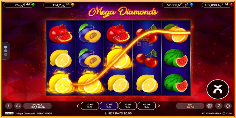 Spelslot Mega Diamonds