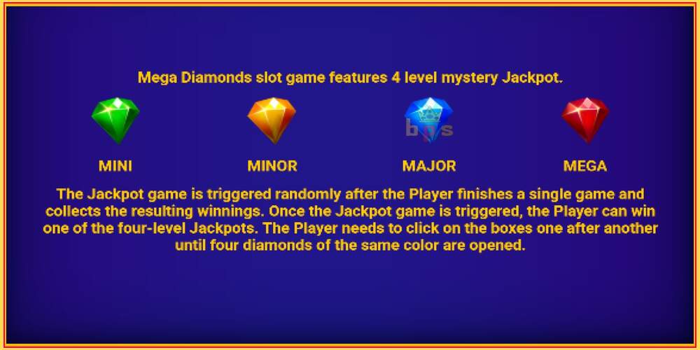 Spelslot Mega Diamonds