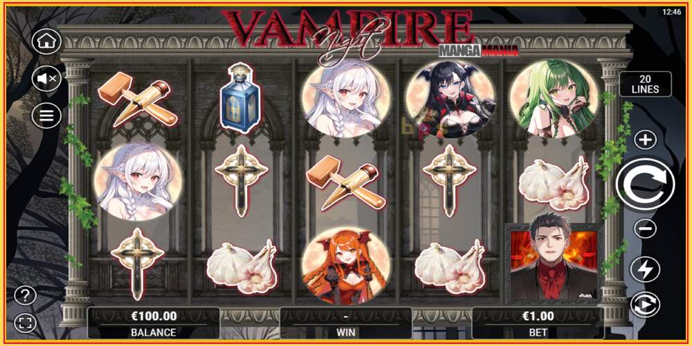 Игровой слот Vampire Night