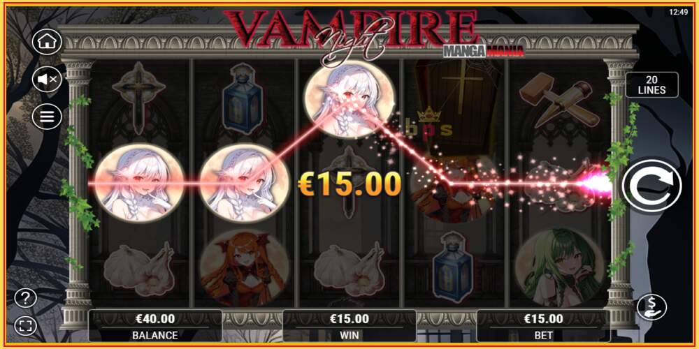 Игровой слот Vampire Night