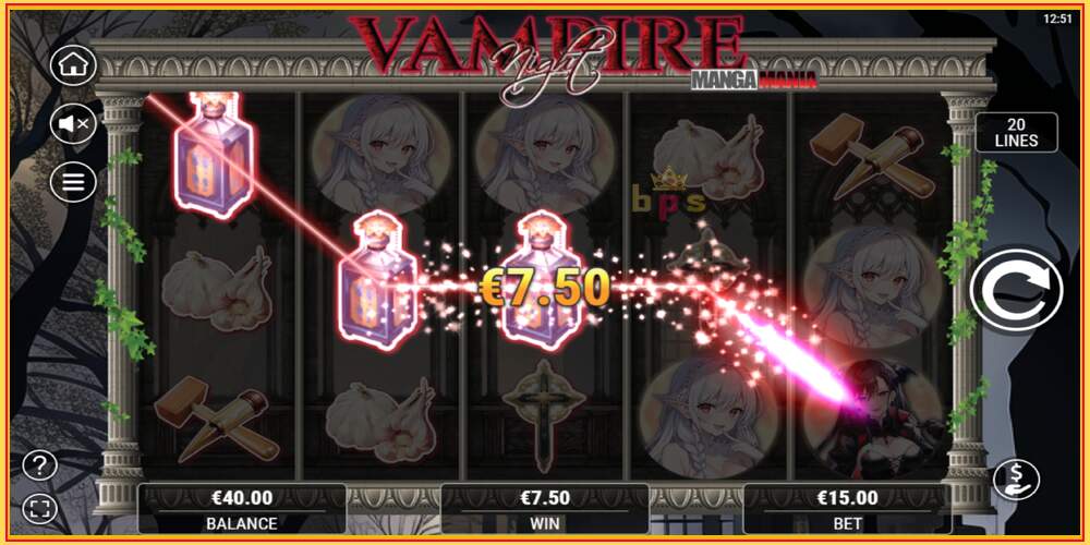 Игровой слот Vampire Night