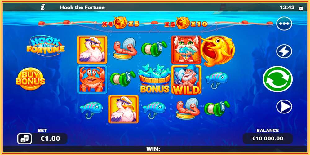 Игровой слот Hook the Fortune