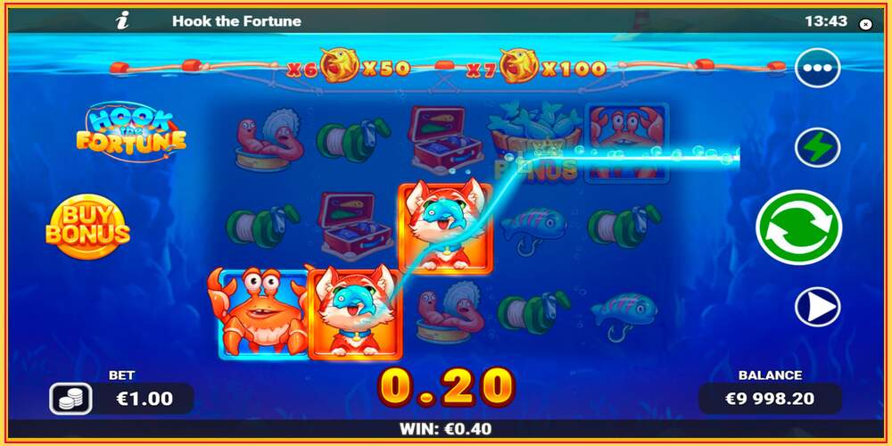 Игровой слот Hook the Fortune