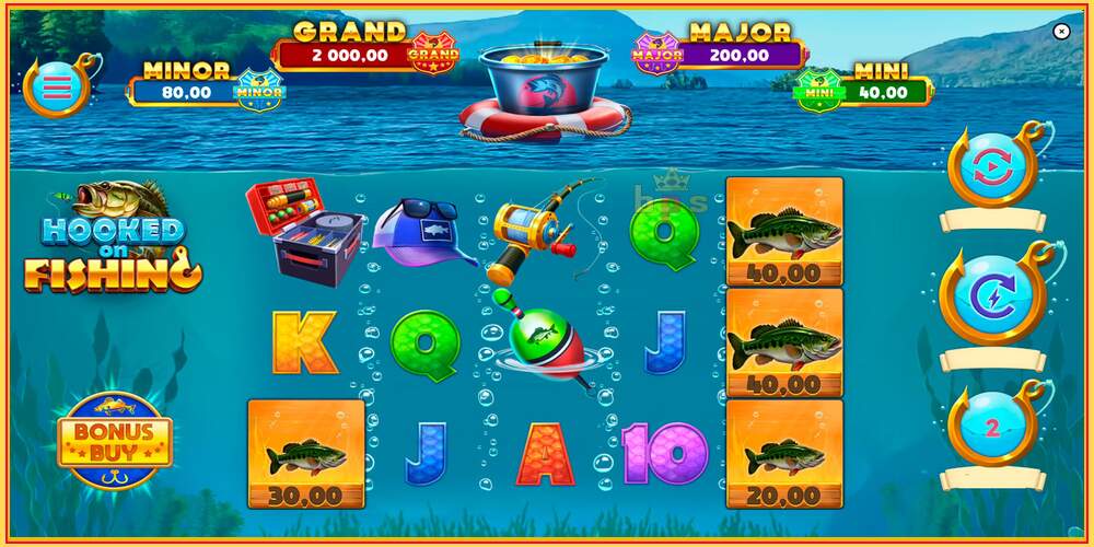 Игровой слот Hooked on Fishing