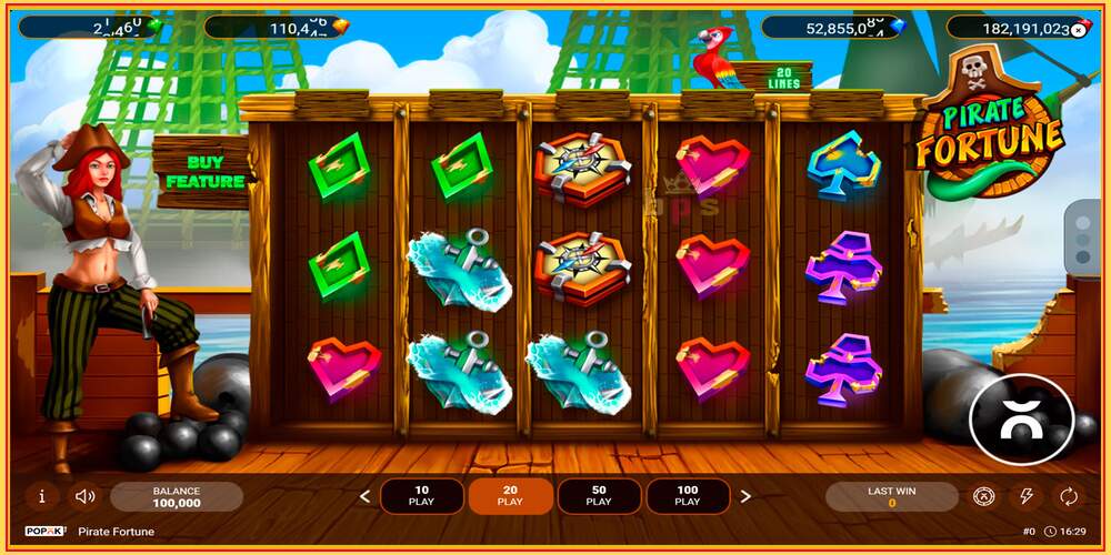 Игровой слот Pirate Fortune