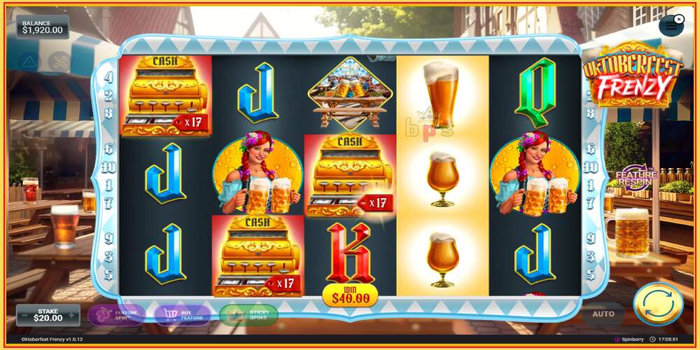 Игровой слот Oktoberfest Frenzy