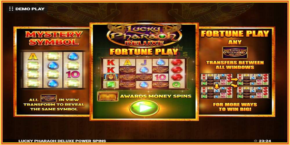 Spil slot Lucky Pharaoh Deluxe Fortune Play