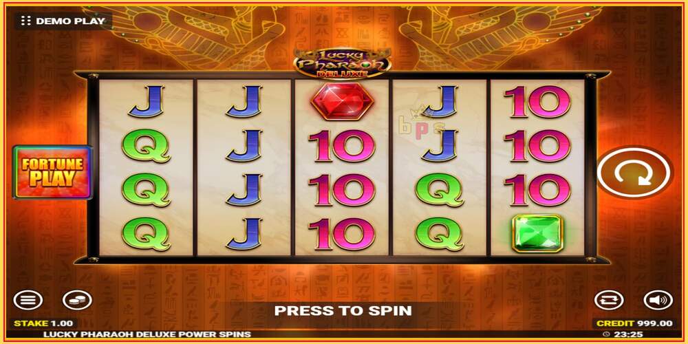 Spil slot Lucky Pharaoh Deluxe Fortune Play