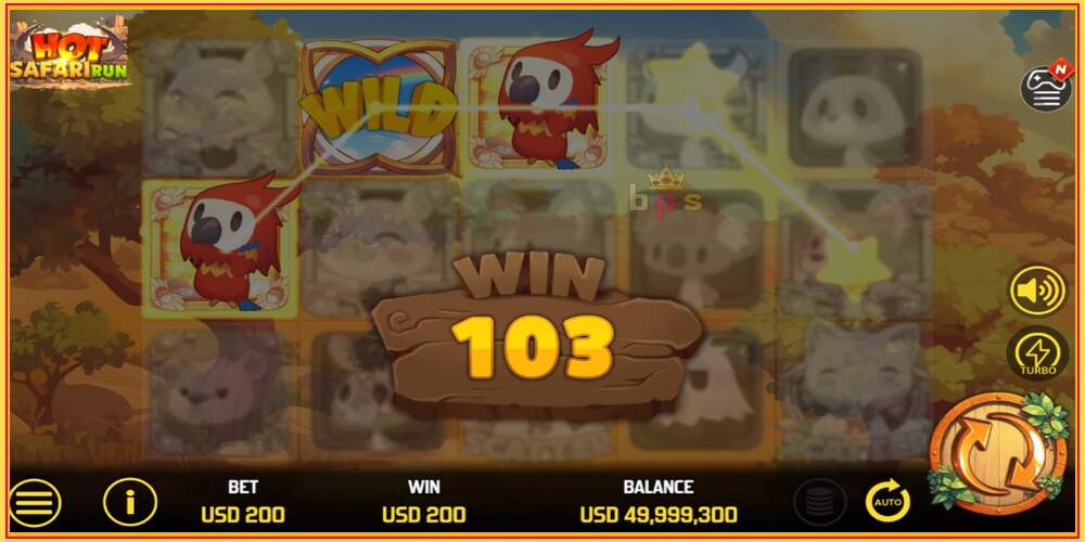 Игровой слот Hot Safari Run