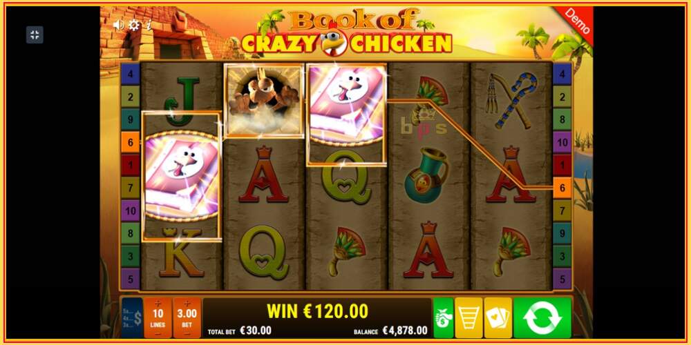 Slot di gioco Book of Crazy Chicken