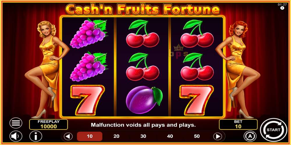 თამაშის სლოტი Cashn Fruits Fortune