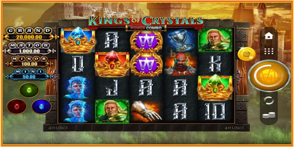 Игровой слот Kings of Crystals