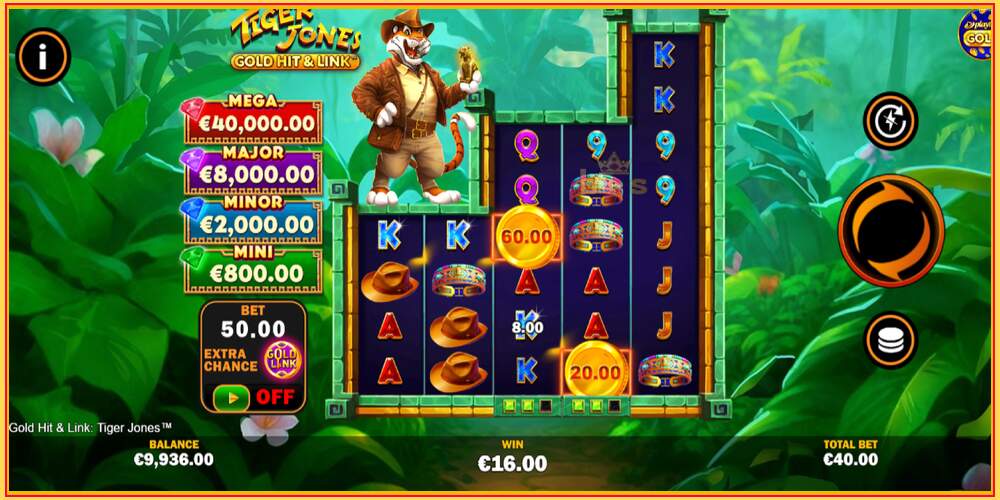 Spelslot Gold Hit & Link: Tiger Jones