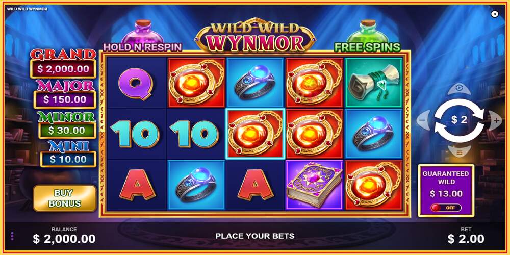 Игровой слот Wild Wild Wynmor